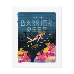 Affiche Barrier reef Rifle Paper