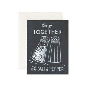 carte double salt and pepper Rifle Paper Co