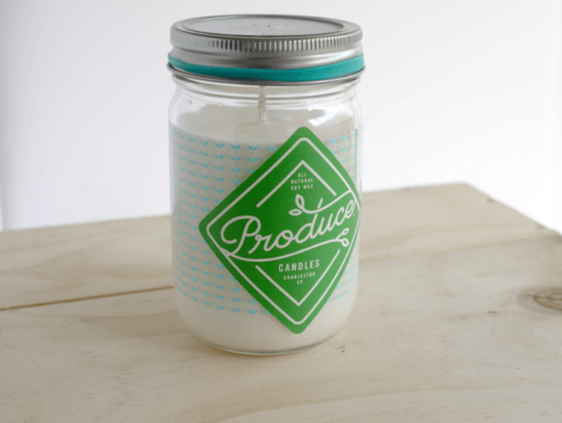 Bougie menthe Produce Candles