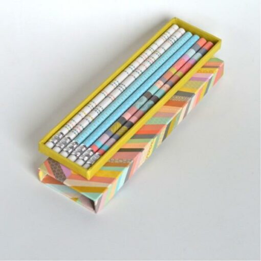 Coffret de 6 crayons à papiers Mini Labo