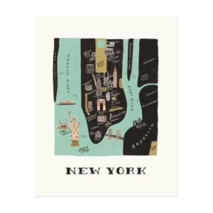 Affiche New York Manhattan
