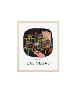 Affiche Las Vegas Rifle Paper