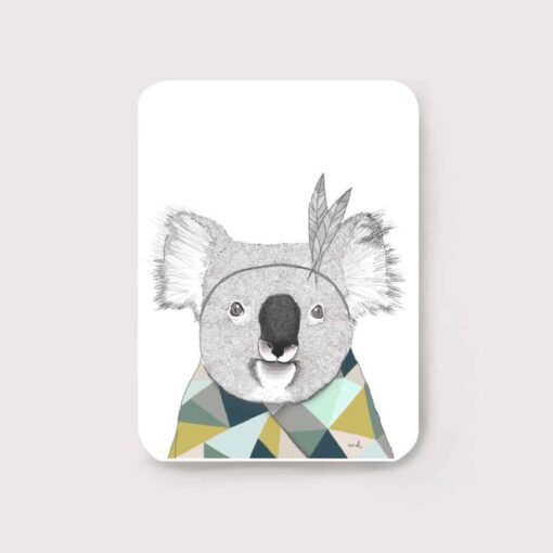 Carte postale Minimel Koala