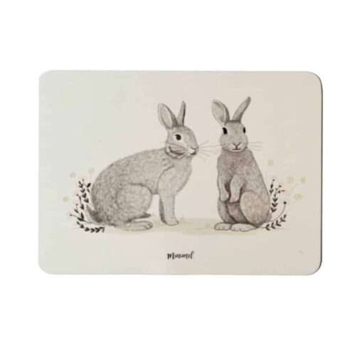Carte Spring Rabbits Minimel