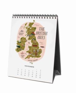 Calendrier Rifle Paper Co Maps of the World 2019