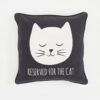 Coussin Tête de chat Sass and Belle