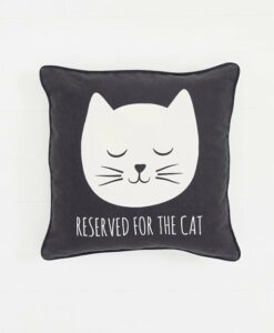Coussin Tête de chat Sass and Belle