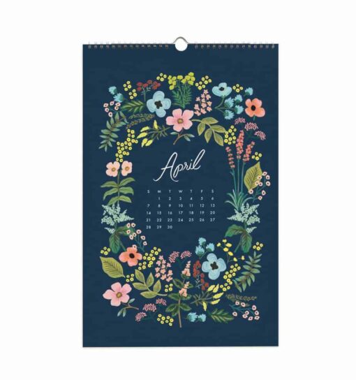 Calendrier Rifle Paper Co Wildwood 2019