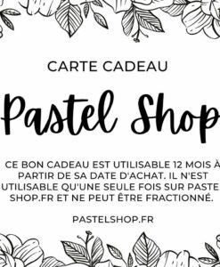 Carte cadeau Pastel Shop