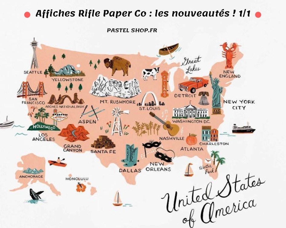 Affiches Rifle Paper Co