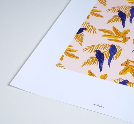 Affiche Perroquets Season Paper