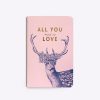 Carnet All you need is love Editions du Paon