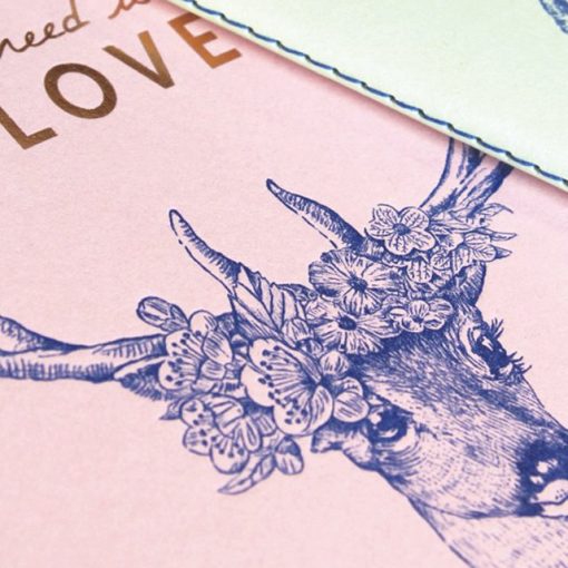 Carnet All you need is love Editions du Paon