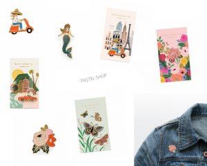 pins riflepaper co france Pin's Rifle Paper Co