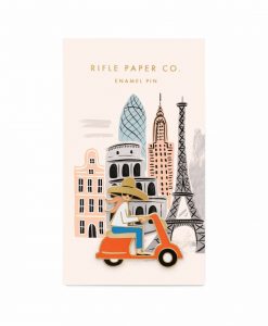 Pin’s Rifle Paper Co Scooter girl