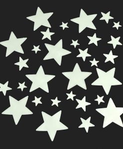 Etoiles phosphorescentes Rex – 30 stickers étoiles