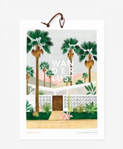 Calendrier 2020 All the Ways to Say Wanderlust