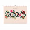 calendrier rifle paper co 2020 wild rose