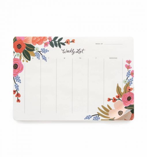 Semainier Rifle Paper Co Lively Floral