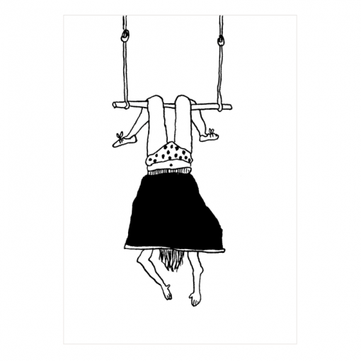 Affiche Trapeze girl Helen B