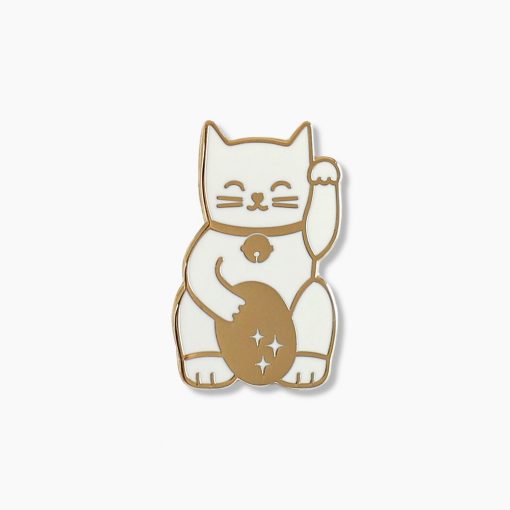 Pin’s Lucky cat Audrey Jeanne