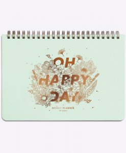 Semainier Les Editions du Paon Oh Happy Day