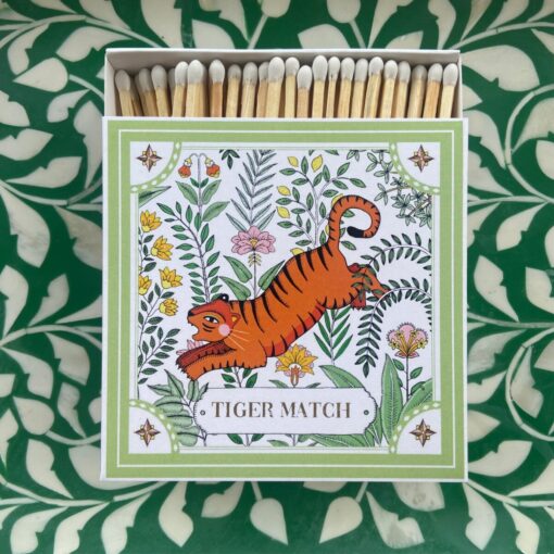 Boîte d’Allumettes Archivist – Green Tiger