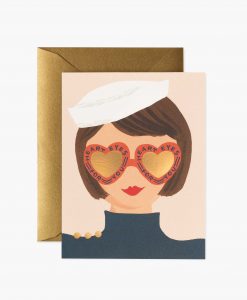 Carte amour Rifle Paper Co Heart Eyes