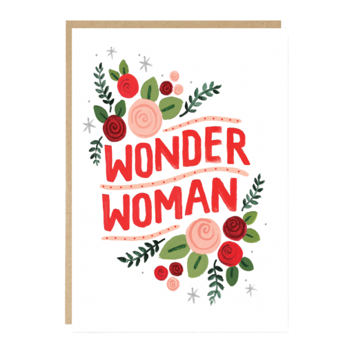 Carte Wonder Woman Jade Fisher