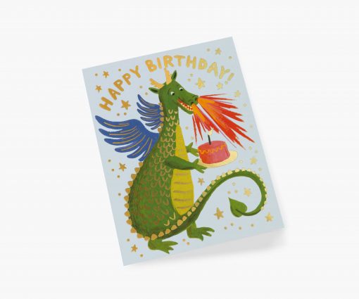 Carte anniversaire Dragon Rifle Paper