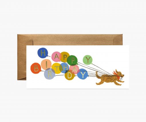 Carte anniversaire Birthday Ballon Rifle Paper Co