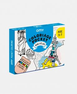 Coloriage Pocket Mini Atlas OMY
