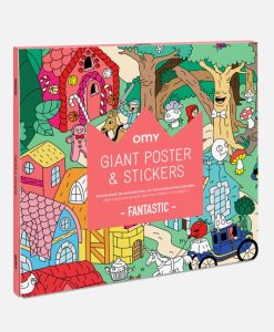 Poster géant & stickers OMY FANTASTIC