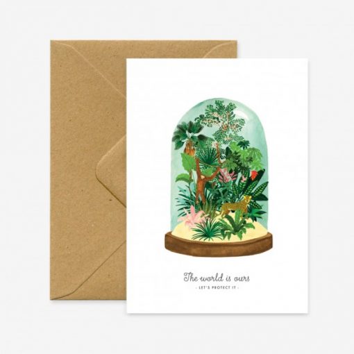 Carte World to protect Terrarium All the Ways to Say
