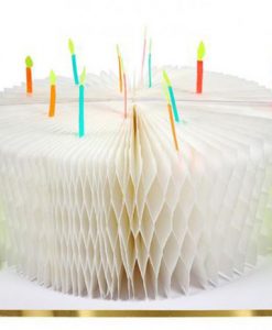 Carte Gâteau d’anniversaire à déplier Meri Meri