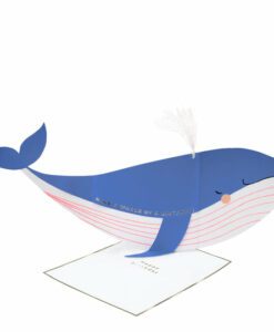 Carte anniversaire Baleine Meri Meri