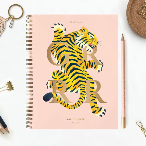 Agenda mensuel Tiger All The Ways To Say