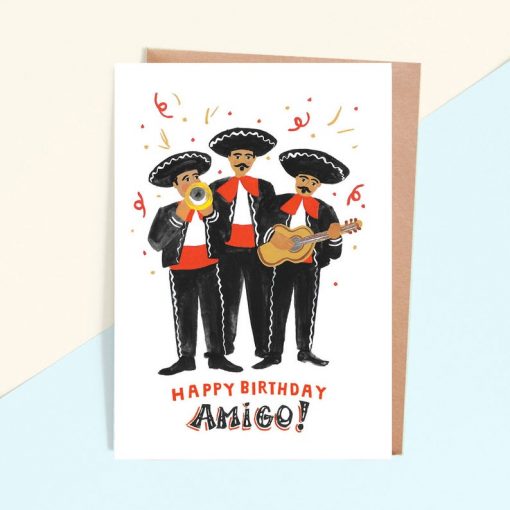 Carte anniversaire Mexicanos Jade Fisher