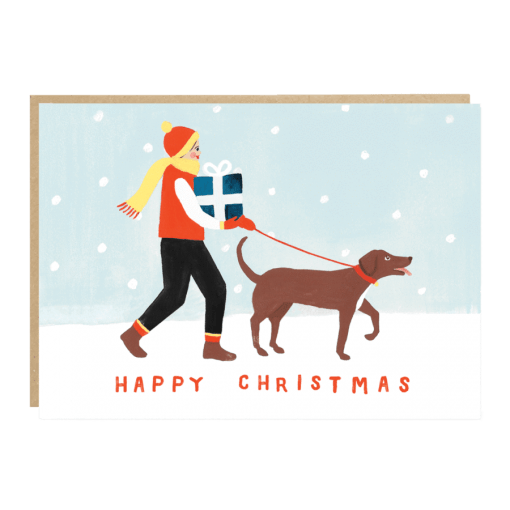 Carte de Noël Happy christmas Jade Fisher
