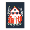 Carte de voeux Père Noël Jade Fisher