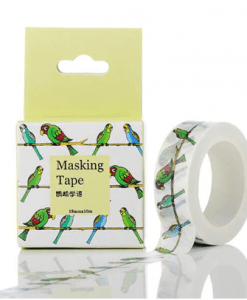Masking Tape Perroquets