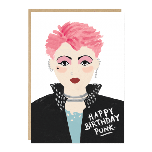 Carte anniversaire Punk Jade Fisher