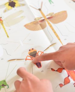Poster géant + 44 stickers – Insectes (6-12 ans)
