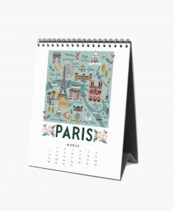 Calendrier Rifle Paper 2021 City Maps