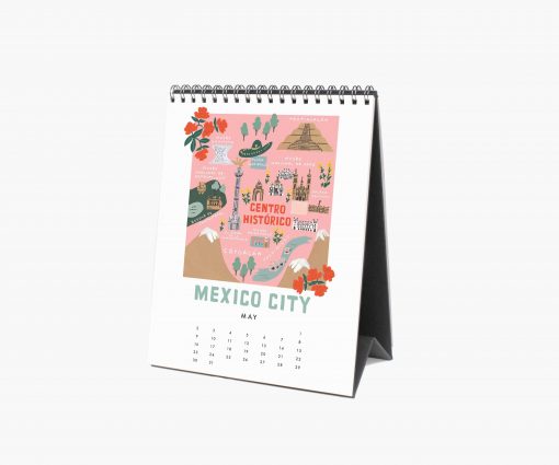 Calendrier Rifle Paper 2021 City Maps