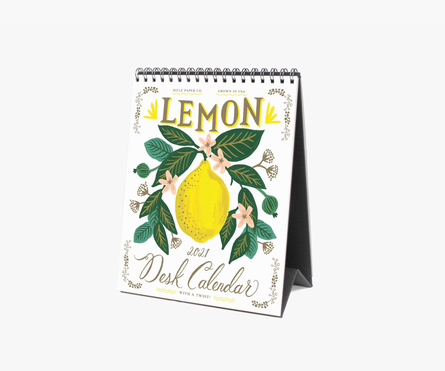 Calendrier Rifle Paper 2021 Lemon - Pastel Shop