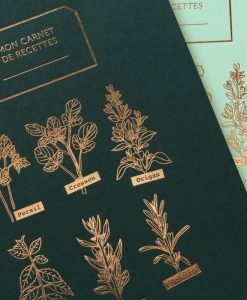Carnet de recettes Mes aromates Les Editions du Paon