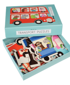 Coffret de 6 puzzles Transport