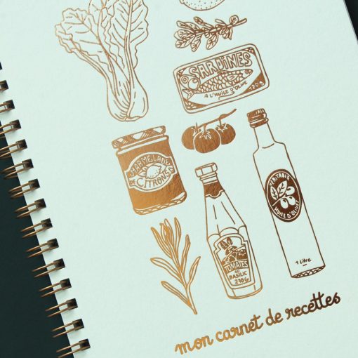 Carnet de recettes Mon épicerie Les Editions du Paon