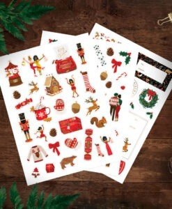 Stickers de Noël All The Ways To Say – 3 planches